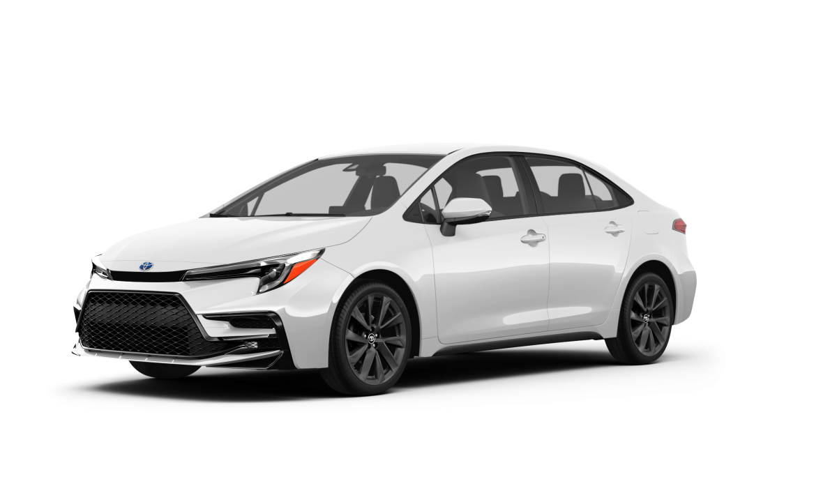 Toyota Corolla Hybrid - Front view Toyota Corolla Hybrid - Front view